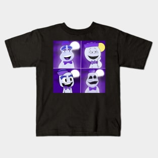 Boo Berry in four different styles Kids T-Shirt